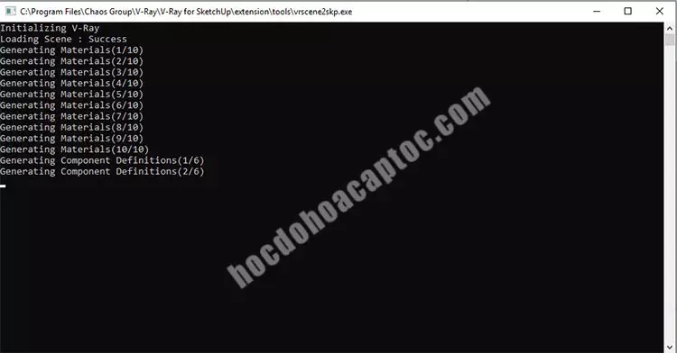 Hướng dẫn xuất file từ 3ds max sang Sketchup