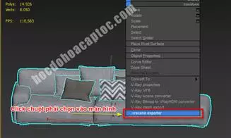 Hướng dẫn xuất file từ 3ds max sang Sketchup