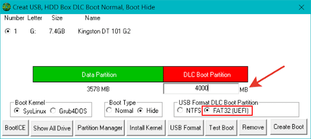 Hướng dẫn tạo USB DLC BOOT mới nhất 2020 chỉ 1 click