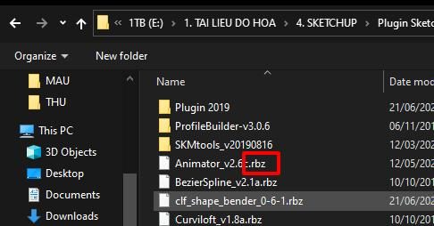 Download Plugin SketchUp tất cả các phiên bản Download Plugin Sketchup 2020