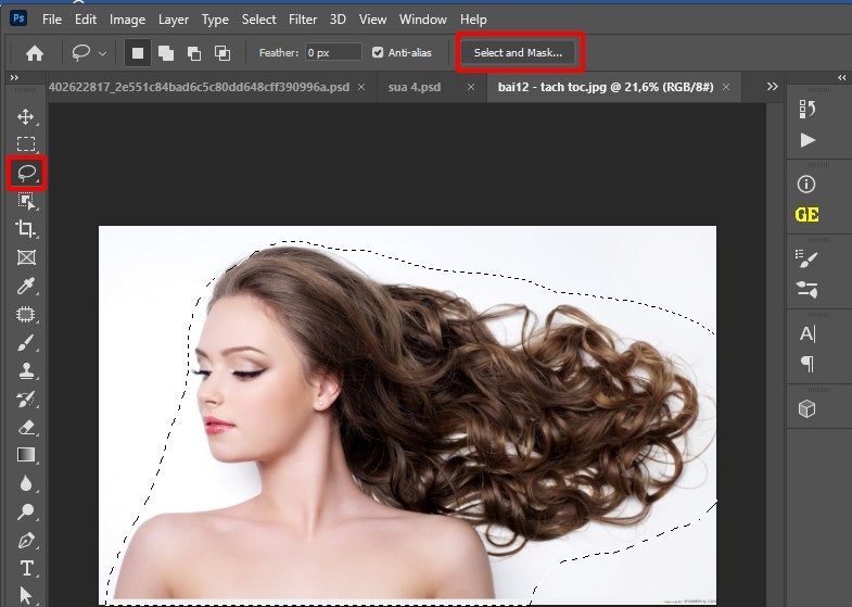 Hướng dẫn tách tóc trong photoshop hiệu quả Hướng Dẫn Tách Tóc Trong Photoshop Hiệu Quả