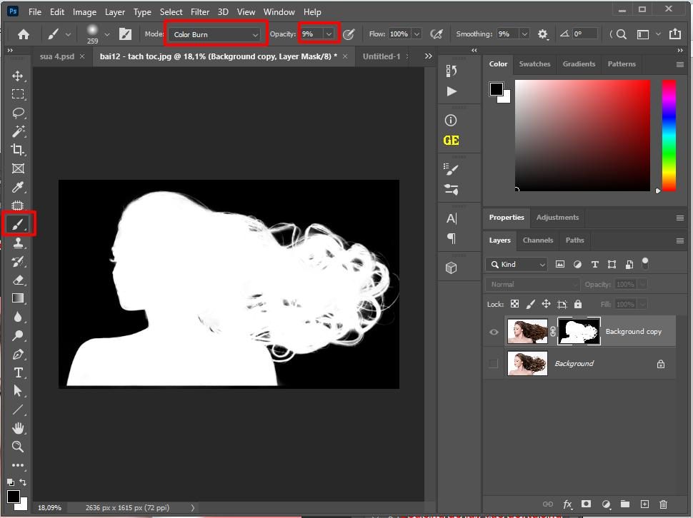 Hướng dẫn tách tóc trong photoshop hiệu quả Hướng Dẫn Tách Tóc Trong Photoshop Hiệu Quả