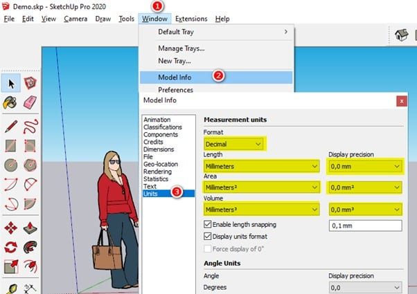 Hướng dẫn Setting Sketchup Hướng Dẫn Setting Sketchup