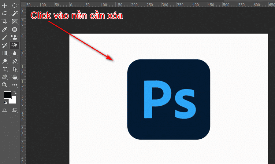 xóa nền Photoshop