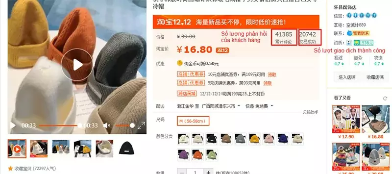 Cach Order Taobao