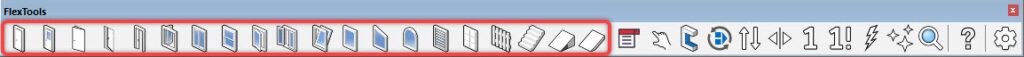 FlexTools cho SketchUp - Toolbar_DCs Flextools Cho Sketchup - Toolbar_Dcs