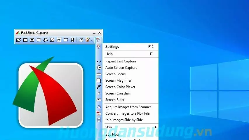 Quay Video Màn Hình Bằng Fastone Capture