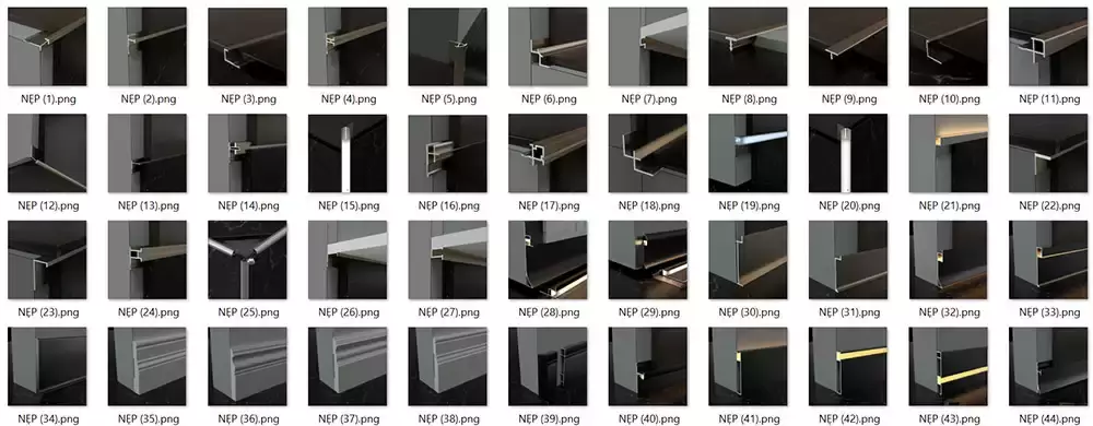 Thư Viện Nẹp Cho Sketchup